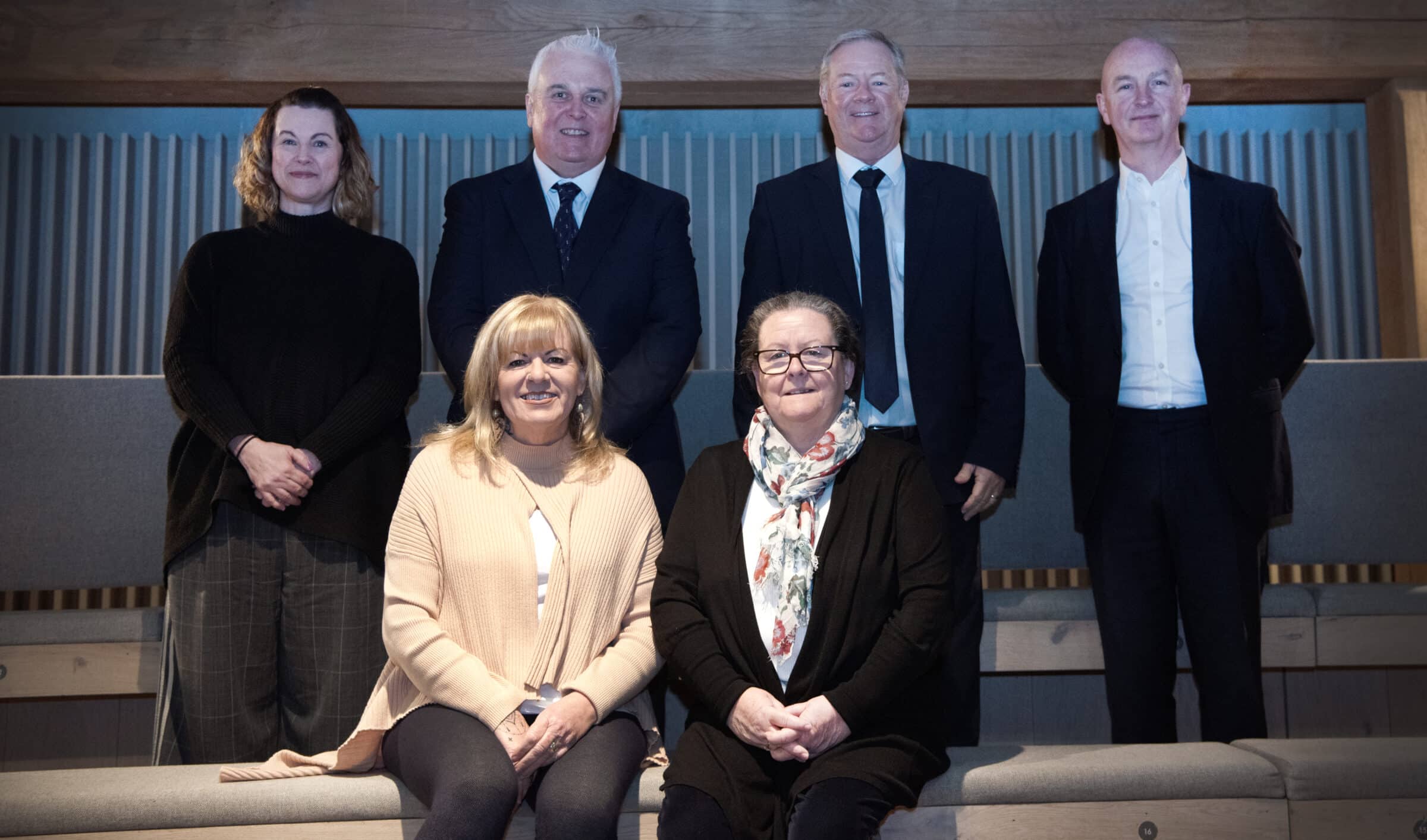 KMBC councillors with contractors and Lisa Allen at SNP